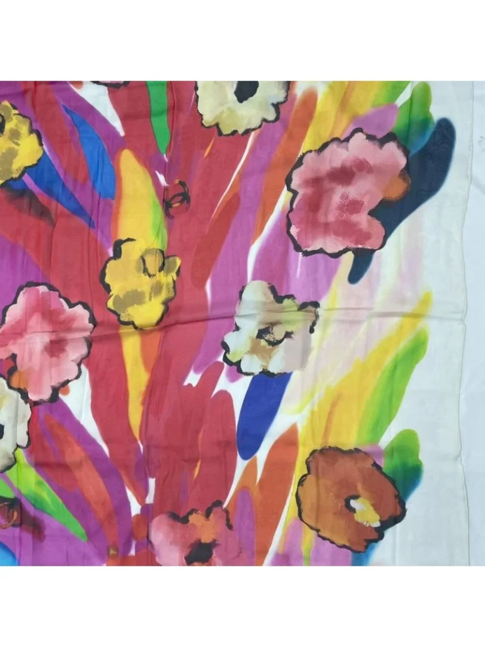 Chanel Super Large Scarf - Picture 8 of 11